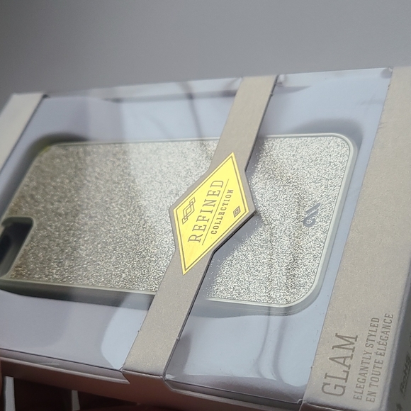Case-mate iPhone 5/5S Case Glam Refined Collection Gold Glitter - Picture 5 of 5